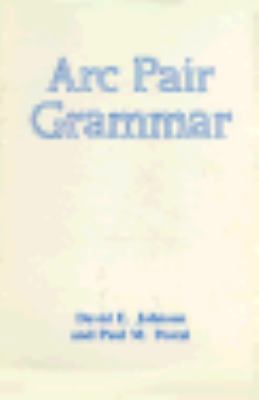 Arc Pair Grammar (Princeton Legacy Library) 0691082707 Book Cover