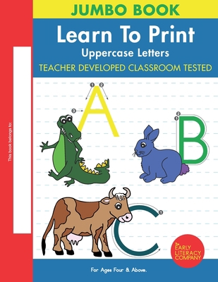 Learn To Print: Uppercase Letters 1732261008 Book Cover