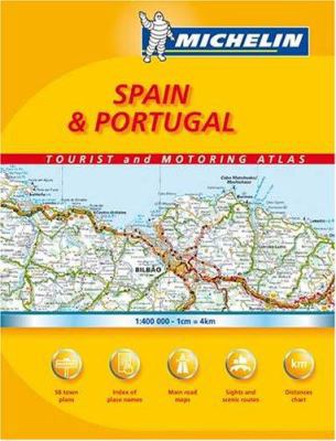 Michelin Spain & Portugal Tourist and Motoring ... 206711865X Book Cover