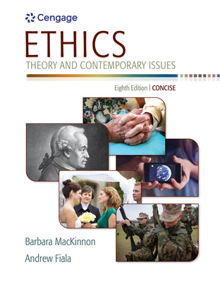 Ethics: Theory and Contemporary Issues, Concise... 1305077504 Book Cover