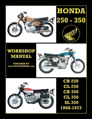 Honda Cb250, Cl250, Cb350, Cl350 & SL 350 1968 ... 1588502619 Book Cover