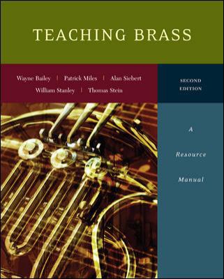 Teaching Brass: A Resource Manual B0072881VS Book Cover