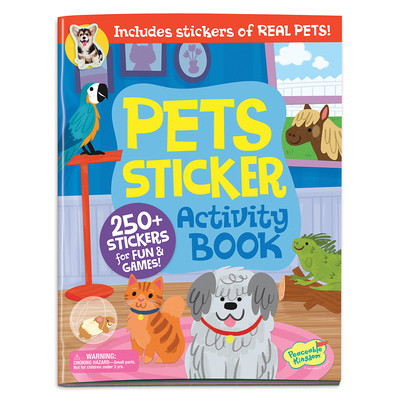 Pets Sticker Activity Book B0GK33CNQV Book Cover