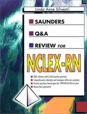 Saunders Q&A Review for NCLEX-RN (With CD-ROM f... 0721677932 Book Cover