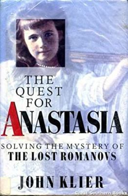 The search for Anastasia 1856850854 Book Cover