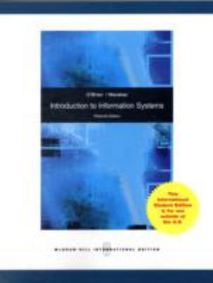 Introduction to Information Systems by O'Brien,... 0070167087 Book Cover