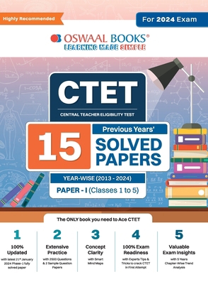 Oswaal CTET (Central Teachers Eligibility Test)... 9359585572 Book Cover