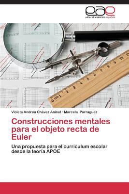 Construcciones mentales para el objeto recta de... [Spanish] 3844342869 Book Cover