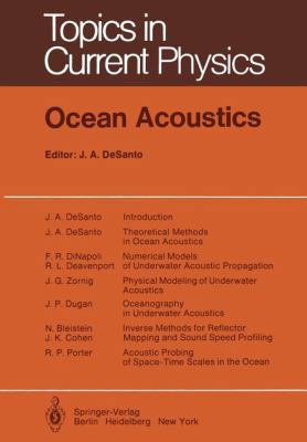 Ocean Acoustics 3642812961 Book Cover