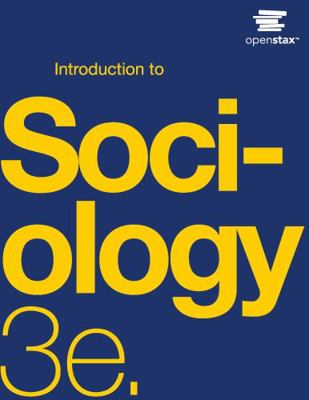 Paperback Introduction to Sociology 3e Book
