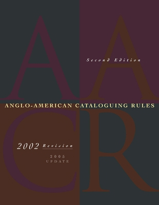 Anglo-American Cataloguing Rules 0838935559 Book Cover