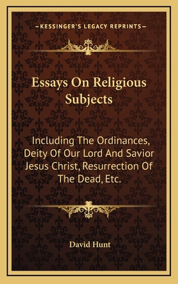 Essays on Religious Subjects: Including the Ord... 1163463043 Book Cover