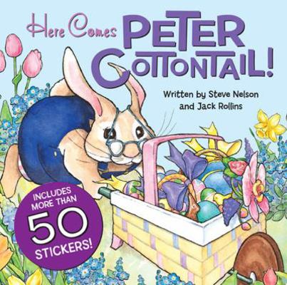 Here Comes Peter Cottontail! Sticker Book B007A6VKRY Book Cover