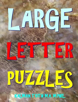 Large Letter Puzzles 1548625264 Book Cover