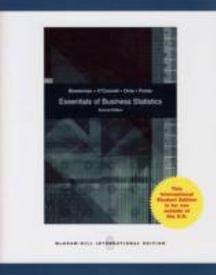Essentials of Business STATS B008Y001QQ Book Cover