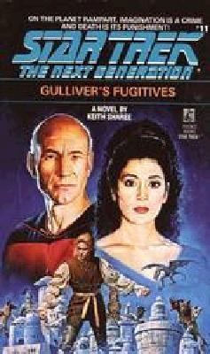 Gulliver's Fugitives (Star Trek: The Next Gener... 0671741438 Book Cover