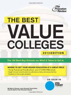 The Best Value Colleges 0307945987 Book Cover