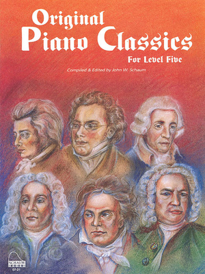 Original Piano Classics 1495081648 Book Cover