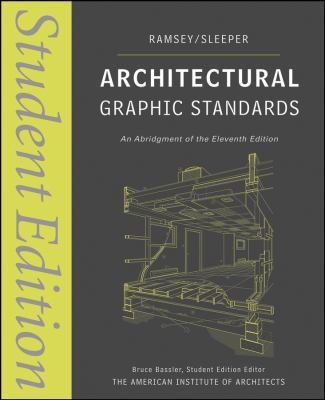 Architectural Graphic Standards 0470085460 Book Cover