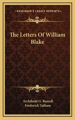 The Letters of William Blake 1163445762 Book Cover