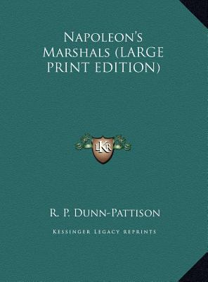 Napoleon's Marshals [Large Print] 1169914926 Book Cover