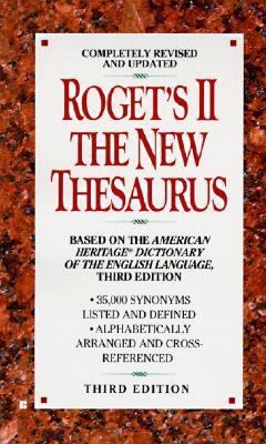 Roget's II : The New Thesaurus 0808571338 Book Cover