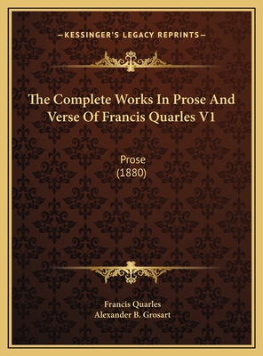 The Complete Works In Prose And Verse Of Franci... 1169753914 Book Cover