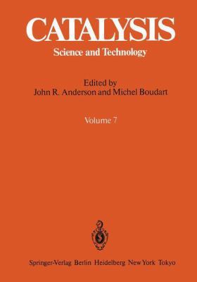 Catalysis: Science and Technology 3540150358 Book Cover