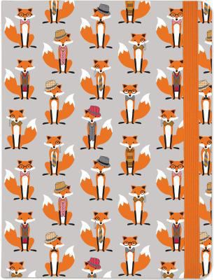 Jrnl Mid Dapper Foxes 1441320431 Book Cover