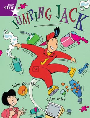 Rigby Star Guided Purple Level: Jumping Jack Pu... 0433029064 Book Cover