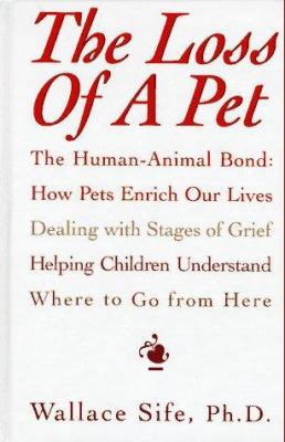 Loss of a Pet 0876056257 Book Cover