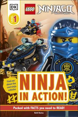 DK Reader LEGO NINJAGO Ninja in Action! [Level 1] 0241310040 Book Cover