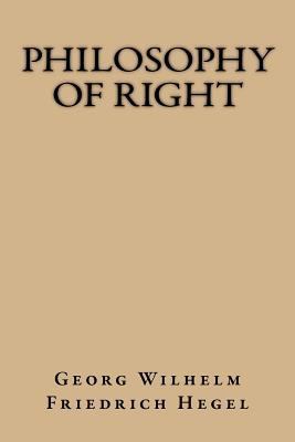 Philosophy of Right 1975730321 Book Cover