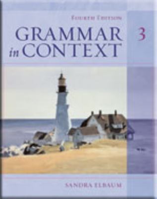 Grammar in Context 3, Fourth Edition (Student B... B001IAODJA Book Cover
