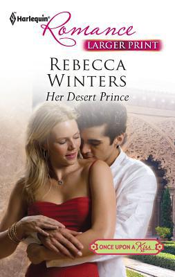 Her Desert Prince [Large Print] 0373740980 Book Cover
