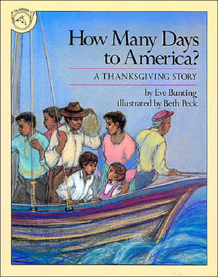 How Many Days to America?: A Thanksgiving Story 0833552953 Book Cover