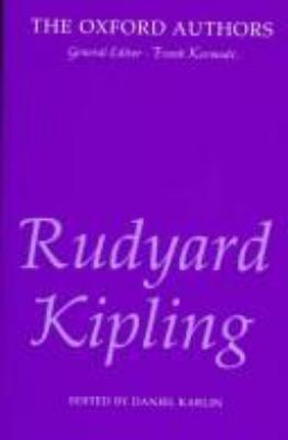 Rudyard Kipling 0192822993 Book Cover