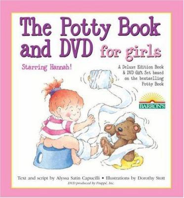 The Deluxe Potty Book and DVD Package for Girls... 0764193635 Book Cover