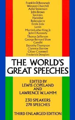 World's Great Speeches B0091Z4OGG Book Cover