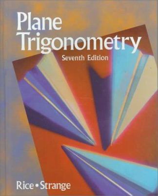Plane Trigonometry 0534948243 Book Cover