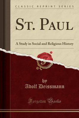 St. Paul: A Study in Social and Religious Histo... 1330160479 Book Cover