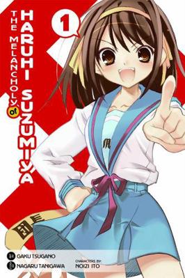 The Melancholy of Haruhi Suzumiya, Vol. 1 (Manga) 0759529442 Book Cover