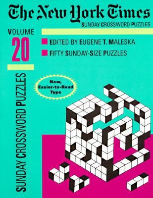 New York Times Sunday Crossword Puzzles, Volume... 0812924517 Book Cover