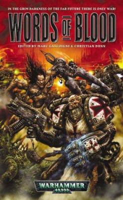 Words of Blood (Warhammer 40,000 Short Stories) 184154230X Book Cover