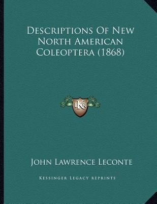 Descriptions Of New North American Coleoptera (... 1166901459 Book Cover