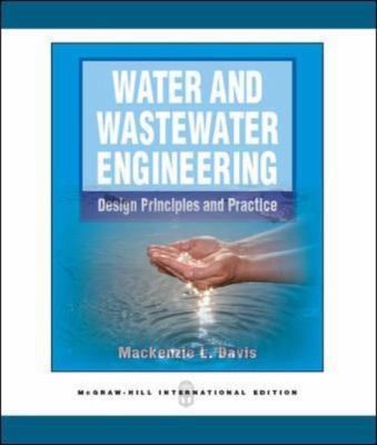 Water and Wastewater Engineering 0071289240 Book Cover