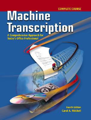 Machine Transcription: A Comprehensive Approach... B00728AMII Book Cover