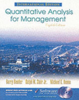 Quantitative Analysis for Management (Eighth Ed... Book Cover
