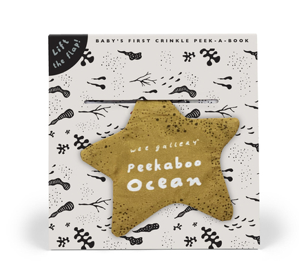 Peekaboo Ocean: Baby's First Crinkle Peek-A-Boo... 0711275343 Book Cover