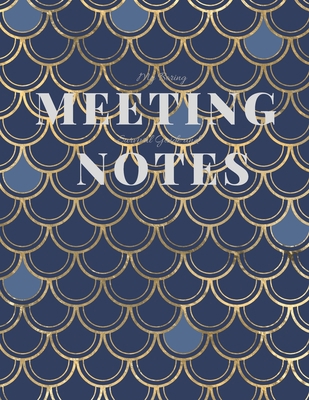 My Boring Meeting Survival Guide and Notes: 8.5... 1086200225 Book Cover